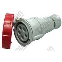 Extension Sockets 32A 415V 3P+N+E | IP67 Rated | Industrial IEC 309 Connector | by Tobin