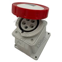 Surface Sockets 32A 415V 3P+N+E | IP67 Rated | IEC 309 Compliant | by Tobin