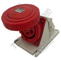 90Deg Surface Socket IP67 | 32A Current Rating | 415V Voltage | 3P+N+E Configuration | by Tobin