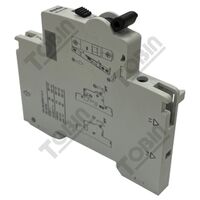 MCB EUREKA Auxiliary 1 x C/O Contact 6A | Compatible with MCB EUREKA Series | Ideal for Electrical Panels | by Tobin