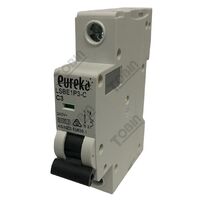 MCB EUREKA 1 Pole 3A C Curve Circuit Breaker | 6kA Breaking Capacity | by Tobin