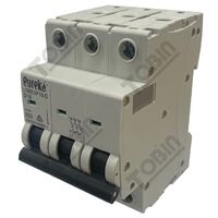 MCB EUREKA 3 Pole 16A D Curve Circuit Breaker | 6kA Breaking Capacity | by Tobin
