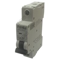 MCB EUREKA 1 Pole 2A C Curve Miniature Circuit Breaker | 10kA Breaking Capacity | by Tobin