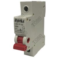 Isolator EUREKA Din Mount 1 Pole 100A | Single Pole Switch | DIN Rail Mountable | by Tobin