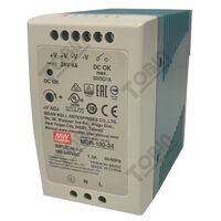 Power Supply 85-264VAC In 24VDC 4A Out 96W | Compact & Reliable | by Tobin