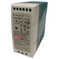 Power Supply 85-264VAC In 12VDC 3.33A Out | 40W Compact Design | by Tobin