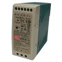 Power Supply 85-264VAC In 12VDC 5A Out 60W | Compact Design | Overload Protection | by Tobin