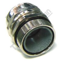Metal Gland 40mm | Durable Metal Construction | Locknut Included | Cable Diameter 19-28mm | by Tobin