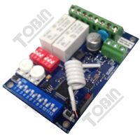 FOB 1 and 2-Channel Penta Receiver | 5 Frequency Support | Relay Outputs | by Tobin