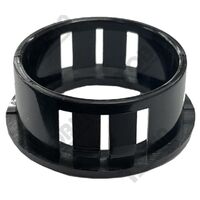 Nylon Snap Bushing Black | Durable Nylon Construction | Snap-In Design | 25.1mm Outer Diameter | @Pack of 100 | by Tobin