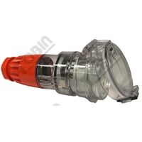 Extension Socket 3 Round Pin 32A | 250V Voltage | Industrial Use | by Tobin