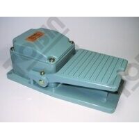 Foot Switch Metal 240V 10A | Momentary Action | Durable Metal Construction | No Guard Design | by Tobin