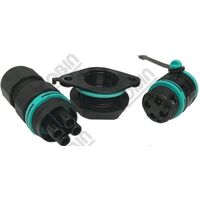 Tee Plug Complete 4P | IP68 Rated | 17.5A Current | 0.5-4.0mm Cable Diameter | by Tobin