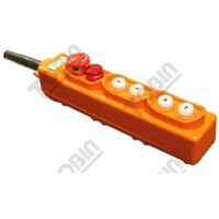 Hoist Switch 4 Button with Stop Button | Red LED Indicator | Multi-Directional Control | by Tobin