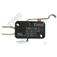 Compact Micro Switch 16A | False Roller Lever Actuator | 27mm Design | by Tobin