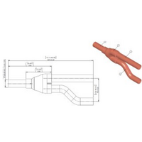 1/2 OD X 1/2OD X 1/2 OD