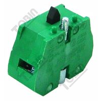 Contact Block 1 N/O | Single Normally Open | Compatible with 22mm Control Devices | Reliable Switching Performance | by Tobin