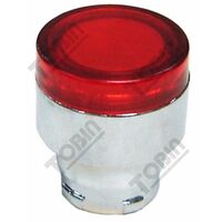 Pushbutton Illuminated Red | 22mm Mounting | LED Visual Status | by Tobin