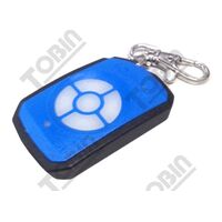 5 Channel Keyring Pentafob Transmitter | 5 Selectable Frequencies | Compact Design | by Tobin