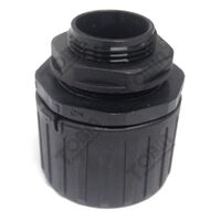 Conduit Fitting Straight 28 mm 25 Thread | IP66 Rated | Nylon Construction | Compatible with FPAS28 | by Tobin