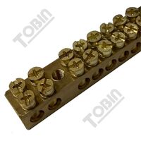 Link Bars 90A 2+8 | High Conductivity Metal Alloy | 8 x 16mm Size | by Tobin
