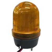 Warning Lite/Sound IP65 | Amber Color | 80dB Sound Output | 110-240VAC | @Each by Tobin