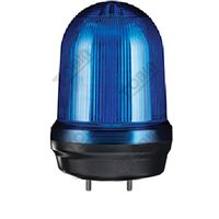 Warning Light IP65 80mm Blue LED | 80dB Audible Alarm | 12-24VDC Power | by Tobin