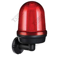 Warning Light IP65 | 125mm Red Beacon | 80dB Alarm | 110-240VAC | by Tobin