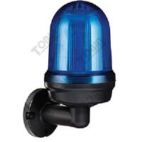 Warning Light IP65 | Blue Revolving Light | 80dB Audible Alarm | 110-240VAC | by Tobin