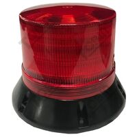 Warning Light H-Duty IP66 | 115mm Red Revolving | 12-24V DC | by Tobin