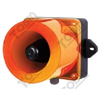 Warning Light Sounder | 115dB Output | IP66 Rated | Amber Color | by Tobin