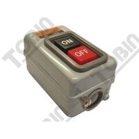 Power Switch Enclosure 10A 3P ON/OFF | Metal Latching Design | Surface Mount | by Tobin