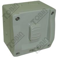 Isolator Enclosed IP56 1 Gang 20A | Weatherproof Design | 20A Current Rating | Dust & Water Protection | by Tobin