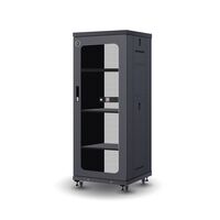 27RU Free Standing Server Cabinet | 800Kg Load Capacity | Locking Doors & Shelves | by SERVEREDGE