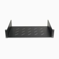 Serveredge Cantilever 2RU Fixed Shelf | 300mm Depth | Durable Steel Construction | Fixed Mounting Design | by SERVEREDGE