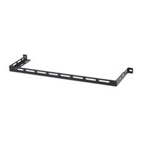 Lacing Bar for Cable Management | 6" Offset Design | Durable Steel Construction | Powder Coated Finish | by SERVEREDGE