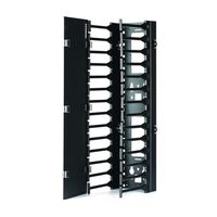 45RU 4 Post Open Frame Rack | Adjustable Depth | Steel Construction | Powder Coated Finish | by SERVEREDGE