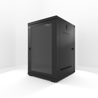 18RU Wall Mount Cabinet | Fully Assembled Hinged Frame | Space-Saving Design | Robust Construction | by SERVEREDGE