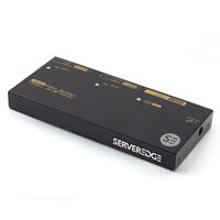 2 Port DVI Video Splitter | Splits One Input to Two Outputs | Supports 1920x1200 Resolution | Plug and Play | by SERVEREDGE
