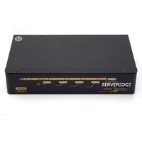 4 Port DVI Video Splitter | Supports 1920x1200 Resolution | Plug and Play | by SERVEREDGE