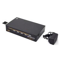 4 Port DVI Video Splitter | Supports 1920x1200 Resolution | Plug and Play | by SERVEREDGE