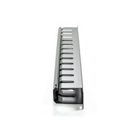 1RU Metal Cable Management Rail | 12 Slots for Efficient Routing | Durable Powder Coated Finish | by SERVEREDGE