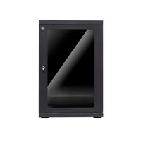 Serveredge 18RU Fully Assembled Wall Mount Cabinet | Steel Construction | Powder Coated Finish | by SERVEREDGE