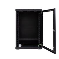 Serveredge 18RU Fully Assembled Wall Mount Cabinet | Steel Construction | Powder Coated Finish | by SERVEREDGE