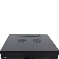 Serveredge 18RU Fully Assembled Wall Mount Cabinet | Steel Construction | Powder Coated Finish | by SERVEREDGE