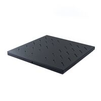 Serveredge 1RU Universal Fixed Shelf | Fits 600mm to 1000mm Racks | Steel Construction | 30kg Load Capacity | by SERVEREDGE