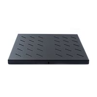 Serveredge 1RU Universal Fixed Shelf | Fits 600mm to 1000mm Racks | Steel Construction | 30kg Load Capacity | by SERVEREDGE