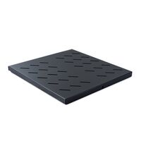 Serveredge 1RU Universal Fixed Shelf | Fits 600mm to 1000mm Racks | Steel Construction | 30kg Load Capacity | by SERVEREDGE