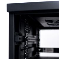 Server Rack Cabinet 18RU | 1000kg Load Capacity | Locking Glass Door & Mesh Door | by SERVEREDGE
