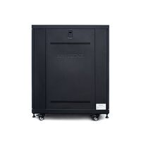 Server Rack Cabinet 18RU | 1000kg Load Capacity | Locking Glass Door & Mesh Door | by SERVEREDGE